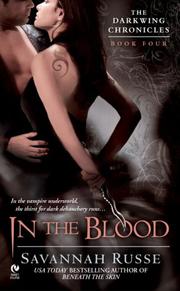 Front cover of In the Blood (The Darkwing Chronicles, Book 4) by Savannah Russe