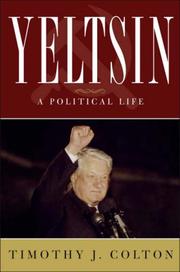 Cover of Yeltsin by Timothy J. Colton