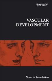Cover of Vascular Development (Novartis Foundation Symposia) by Novartis Foundation