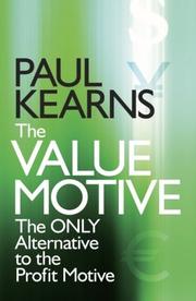 Cover of The Value Motive by Paul Kearns