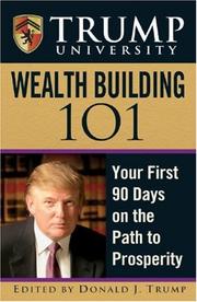 Cover of Trump University Wealth Building 101 by Donald Trump