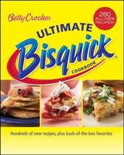 Cover of Betty Crocker ultimate Bisquick cookbook by Betty Crocker