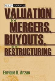 Cover of Valuation by Enrique R. Arzac