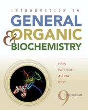 Front cover of Introduction to general, organic, and biochemistry by Morris Hein
