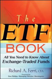 Front cover of The ETF Book by Richard Ferri