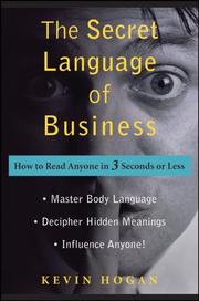 Cover of The secret language of business by Kevin Hogan