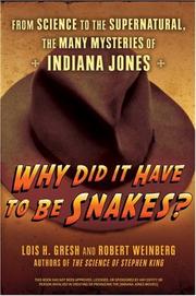 Front cover of Why did it have to be snakes? by Lois H. Gresh