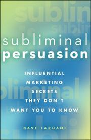 Cover of Subliminal persuasion by Dave Lakhani