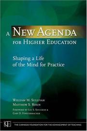 Front cover of A new agenda for higher education by Sullivan, William M.