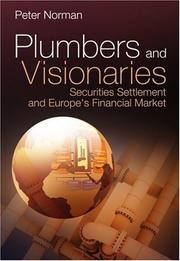 Cover of Plumbers and Visionaries by Peter Norman