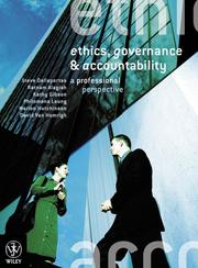 Front cover of Ethics, Governance and Accountability by Steve Dellaportas
