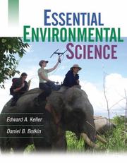 Cover of Essential environmental science by Keller, Edward A.