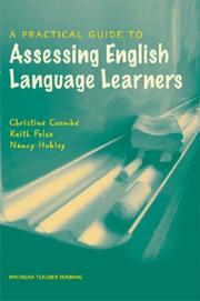 Front cover of A practical guide to assessing English laugage learners by Christine A. Coombe