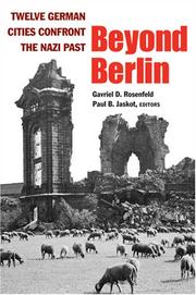 Cover of Beyond Berlin by Gavriel David Rosenfeld