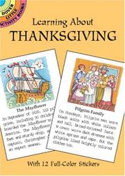 Front cover of Learning About Thanksgiving (Learning about Books by Pat Stewart