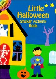 Cover of Little Halloween Sticker Activity Book by Winky Adam