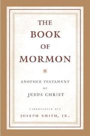 Front cover of Book of Mormon by Joseph Smith Jr.