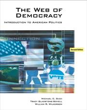 Front cover of The web of democracy by Michael C. Gizzi