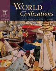 Cover of World civilizations by Philip J. Adler