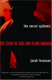 Front cover of The secret epidemic by Jacob Levenson