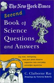 Front cover of The New York Times second book of science questions and answers by C. Claiborne Ray