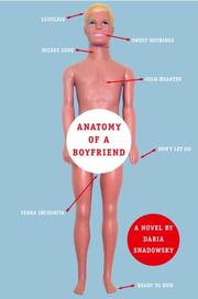 Front cover of Anatomy of a Boyfriend by Daria Snadowsky