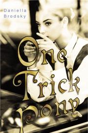 Front cover of One Trick Pony by Daniella Brodsky