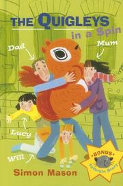 Cover of The Quigleys in a spin by Simon Mason
