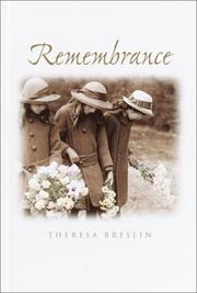 Cover of Remembrance by Theresa Breslin
