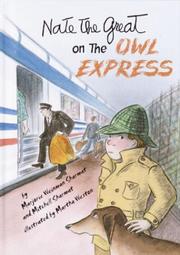 Front cover of Nate the Great on the Owl Express by Marjorie Weinman Sharmat