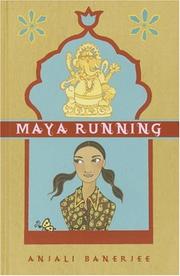 Cover of Maya running by Anjali Banerjee