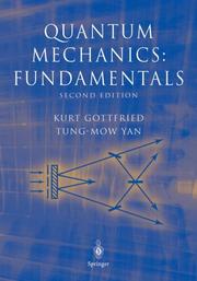 Cover of Quantum Mechanics by Kurt Gottfried