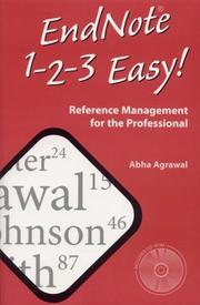 Front cover of EndNote 1 - 2 - 3  Easy! by Abha Agrawal