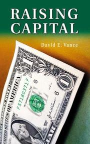 Cover of Raising capital by David E. Vance