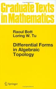 Cover of Differential forms in algebraic topology by Raoul Bott