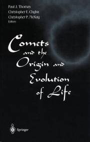 Front cover of Comets and the origin and evolution of life by Paul J. Thomas