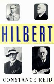 Cover of Hilbert by Constance Reid