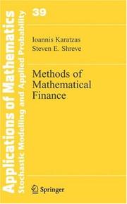 Cover of Methods of mathematical finance by Ioannis Karatzas