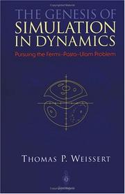 Front cover of The genesis of simulation in dynamics by Thomas P. Weissert