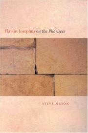 Front cover of Flavius Josephus on the Pharisees by Steve Mason