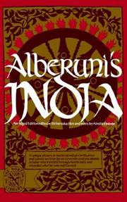 Cover of Alberuni's India by Muhammad Ibn Ahmad, Abu al-Raihan al-Biruni.