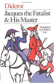 Front cover of Jacques le fataliste et son maître by Denis Diderot