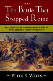 Front cover of The Battle That Stopped Rome by Peter S. Wells
