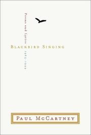 Cover of Blackbird singing by Paul McCartney