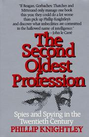Cover of The Second Oldest Profession by Phillip Knightley