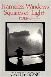 Cover of Frameless Windows, Squares of Light by Cathy Song