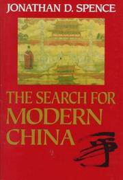 Cover of The search for modern China by Jonathan D. Spence