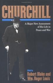 Cover of Churchill by Blake, Robert