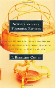 Front cover of Science and the Founding Fathers by I. Bernard Cohen