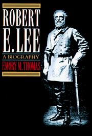 Cover of Robert E. Lee by Emory M. Thomas